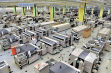 Impressive Technology: Fujitsu factory in Augsburg